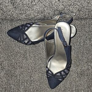 2FOR$50Karen Scott - Gillis Embellished Slingback Pumps, Created for Macy's- 9.5